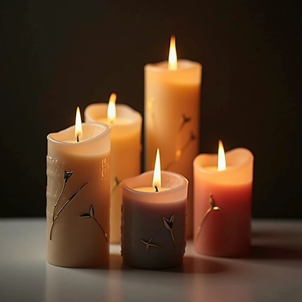 Luxury handcrafted candles